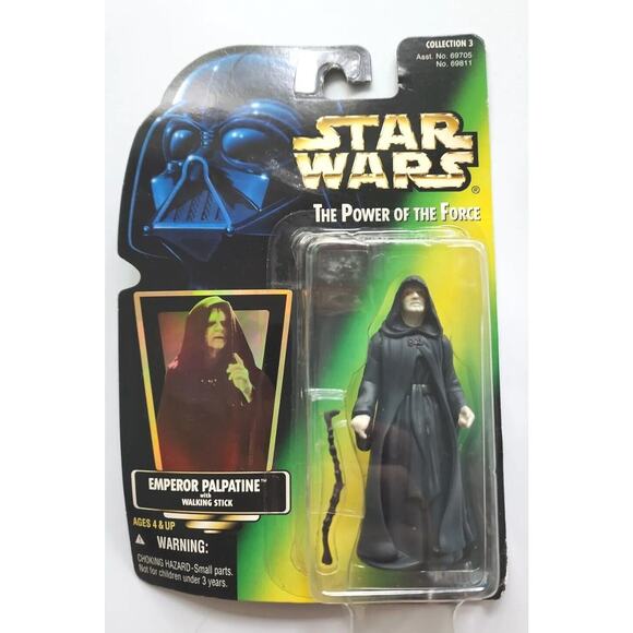 Star Wars Emperor Palpatine 1996 Kenner The Power of the Force SW6 - Picture 1 of 4
